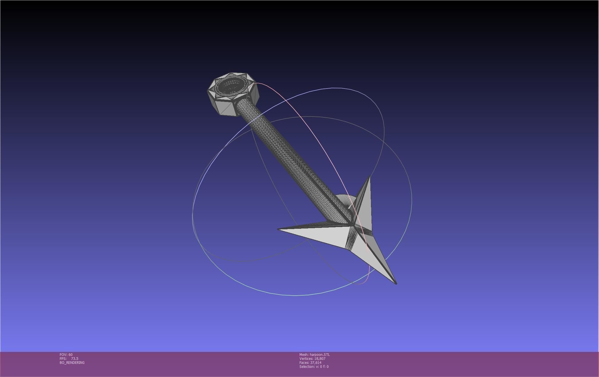 Final Fantasy Ward Zabac Harpoon 3D print model_6
