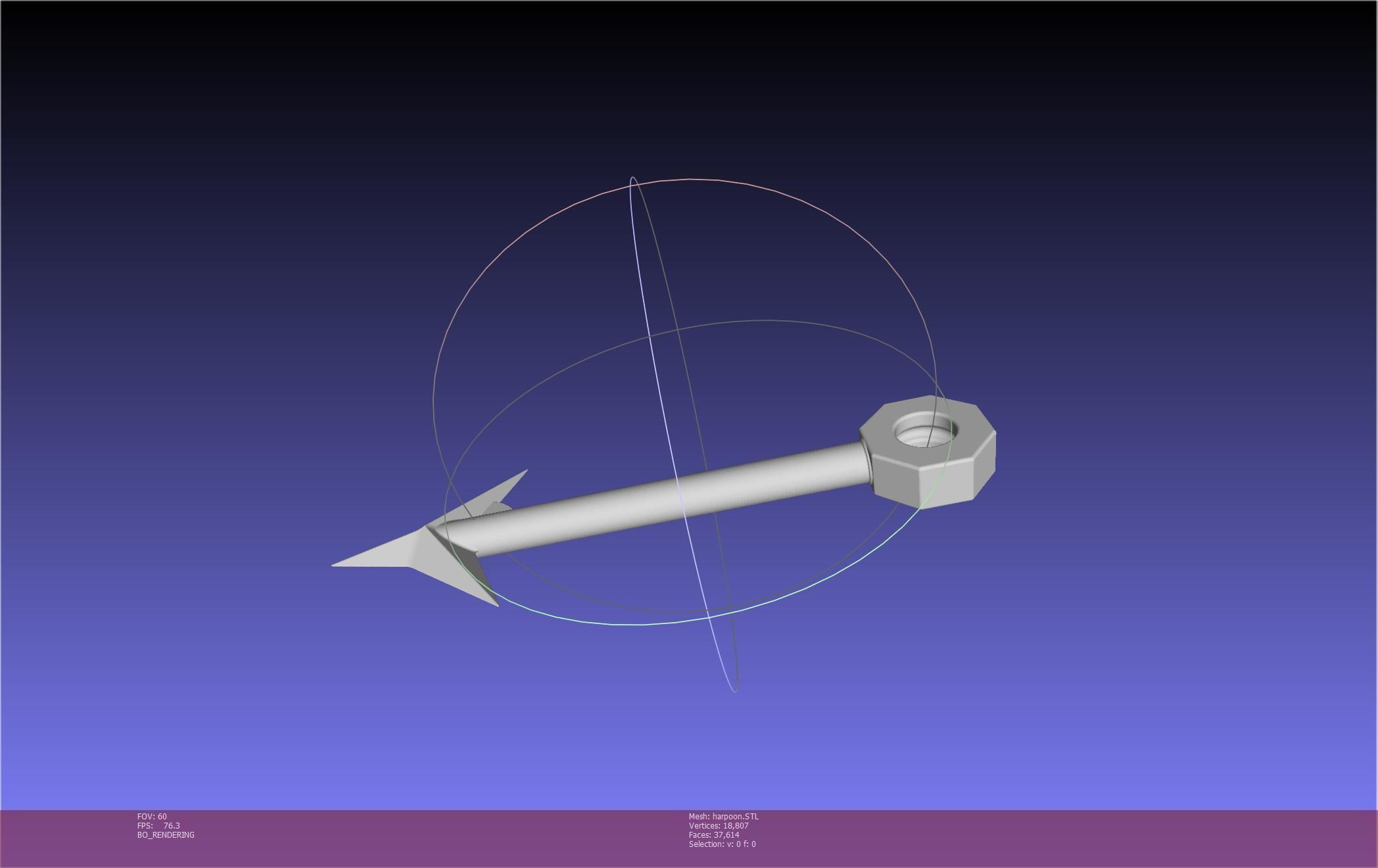 Final Fantasy Ward Zabac Harpoon 3D print model_34