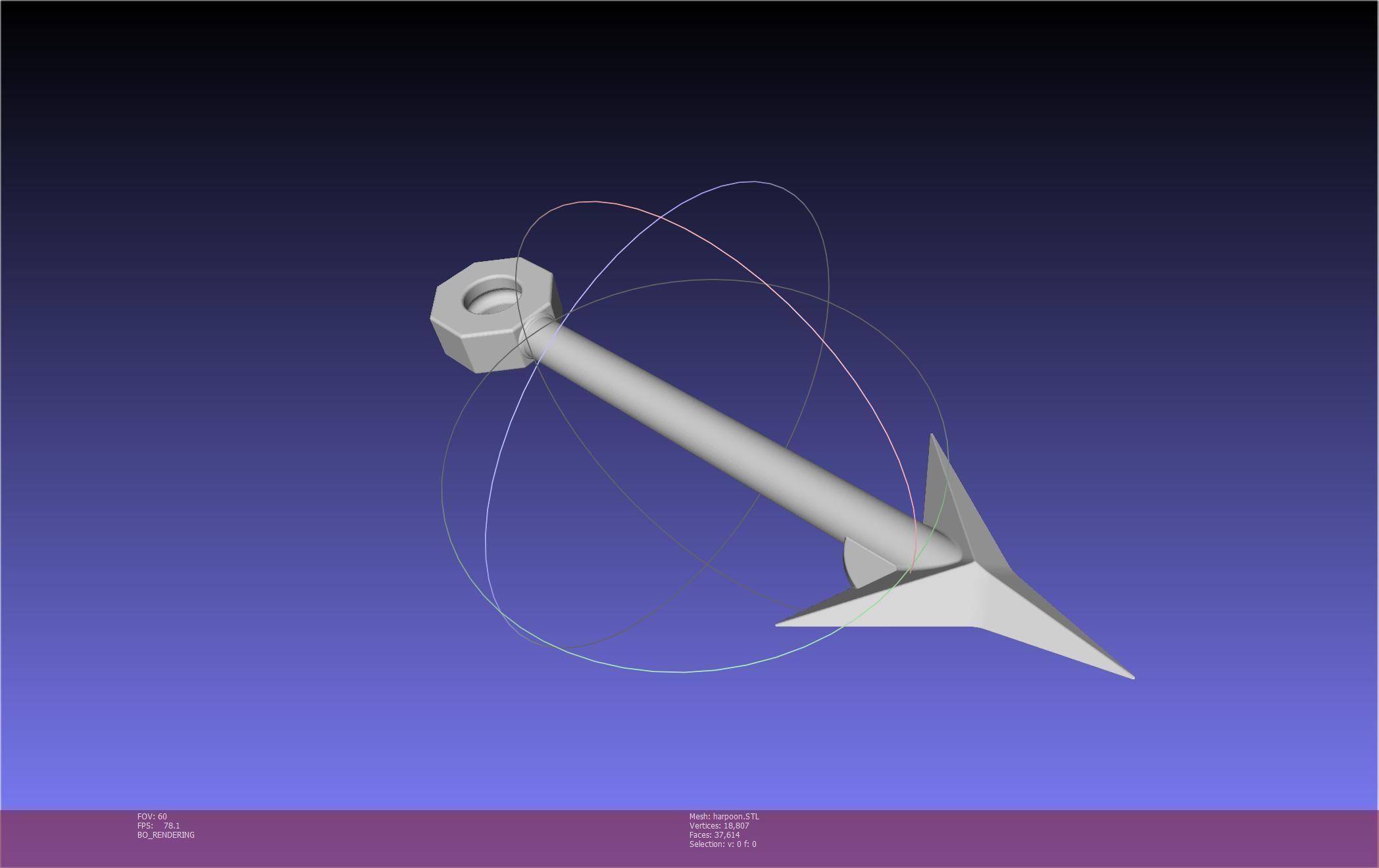 Final Fantasy Ward Zabac Harpoon 3D print model_36