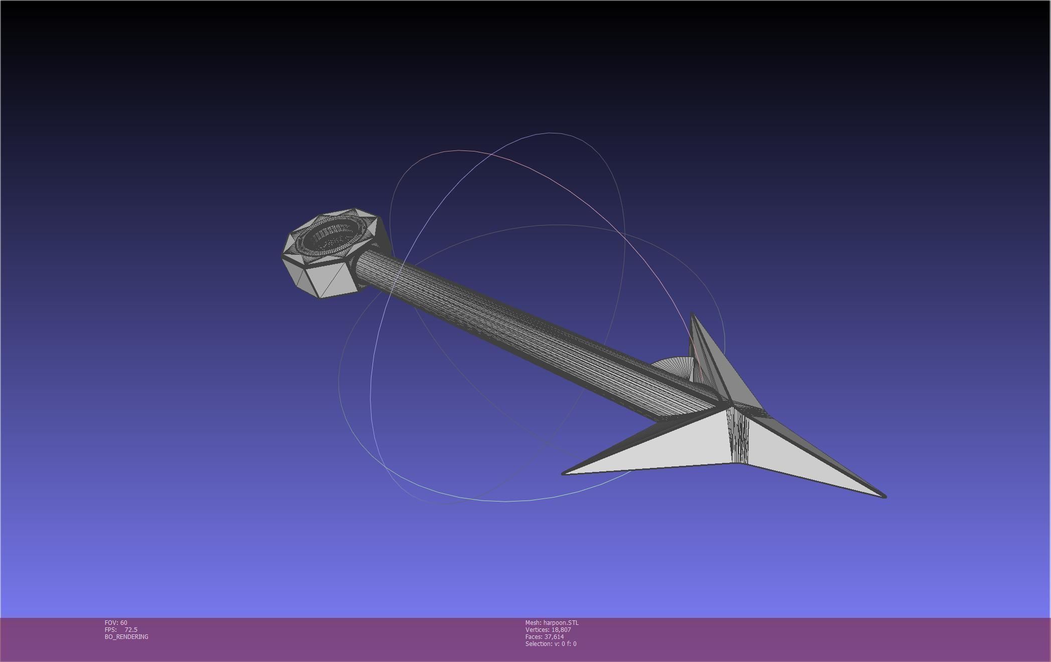Final Fantasy Ward Zabac Harpoon 3D print model_43