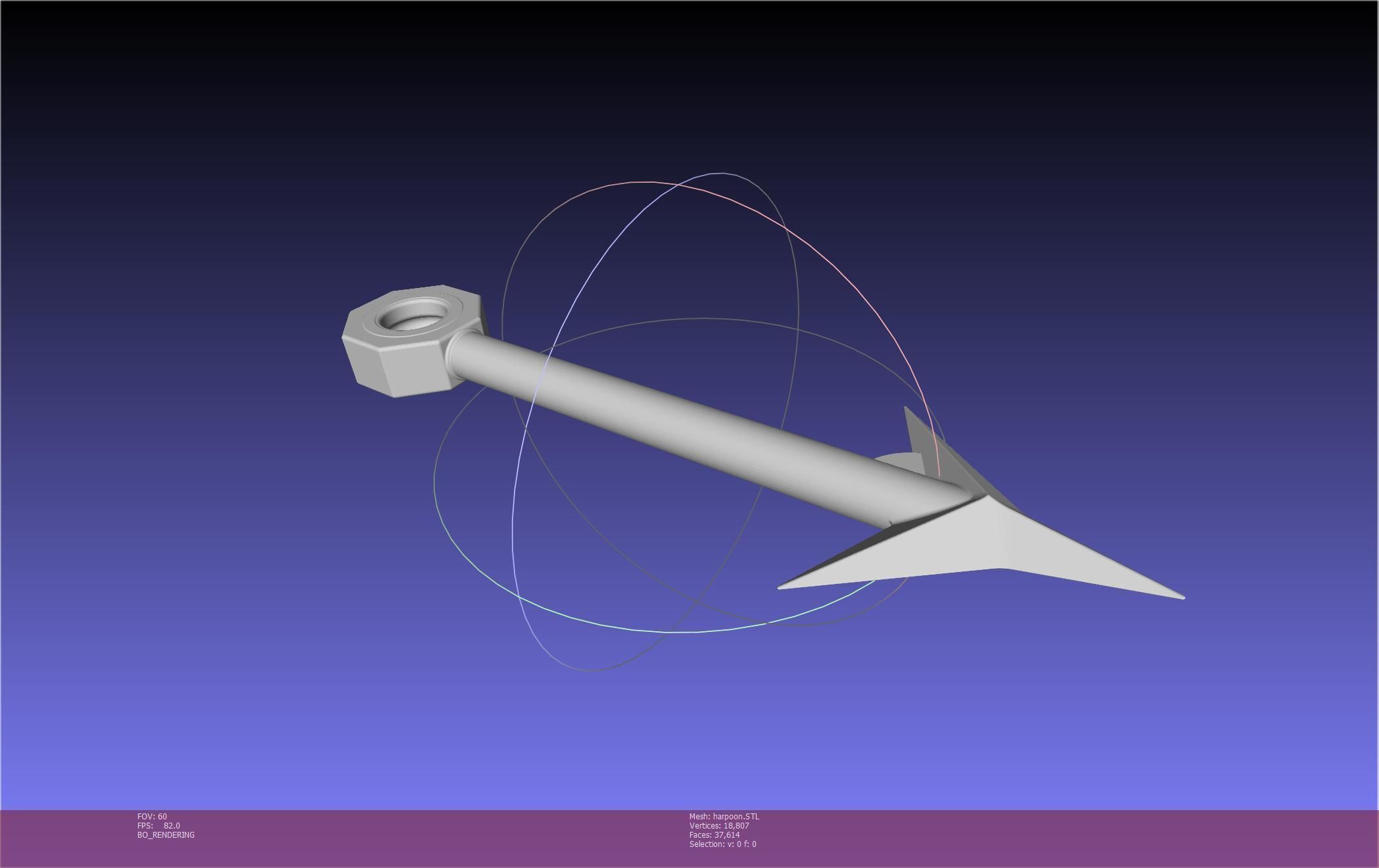 Final Fantasy Ward Zabac Harpoon 3D print model_59