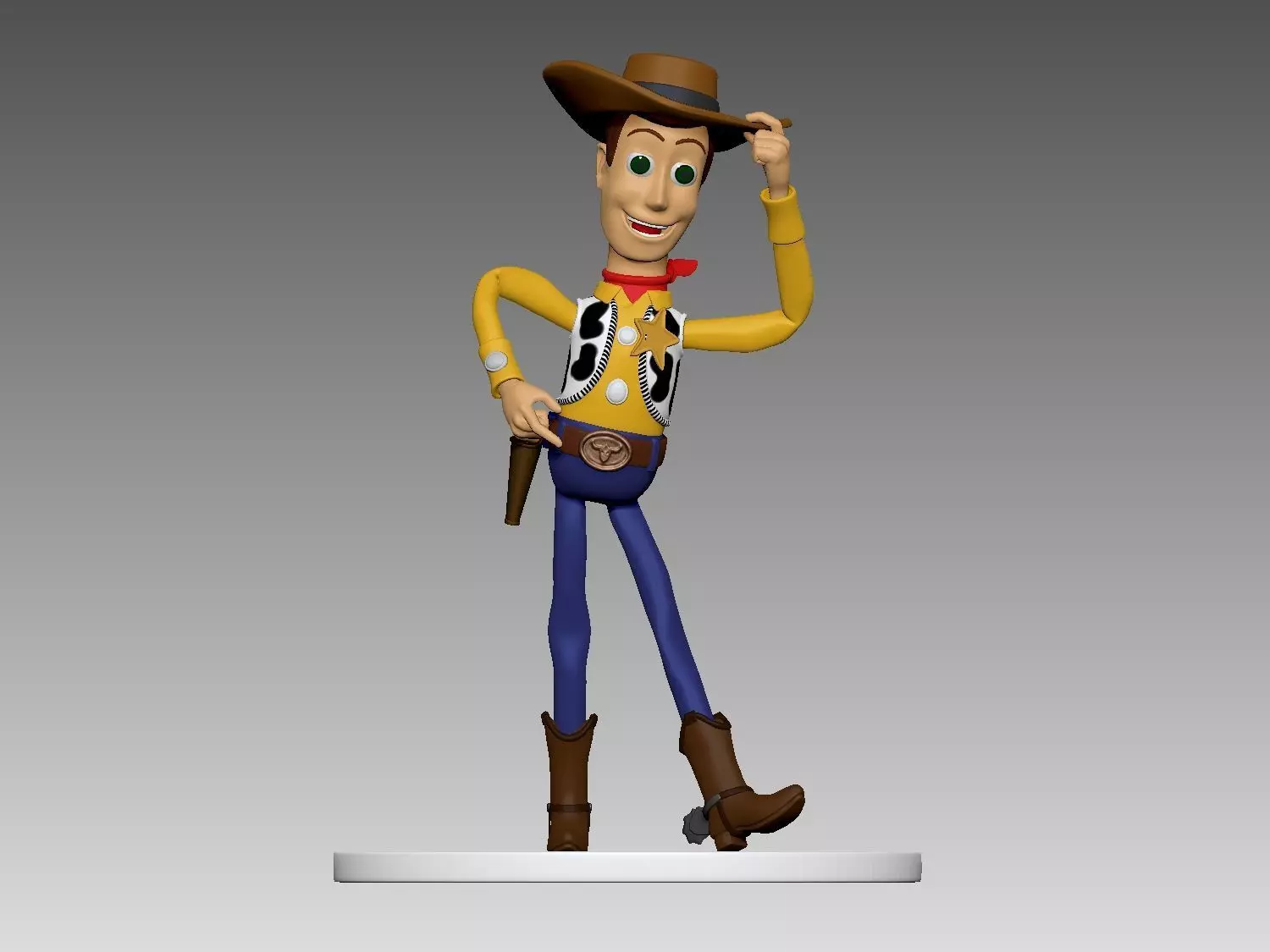 Woody Toy Story model 3d print 3D print model