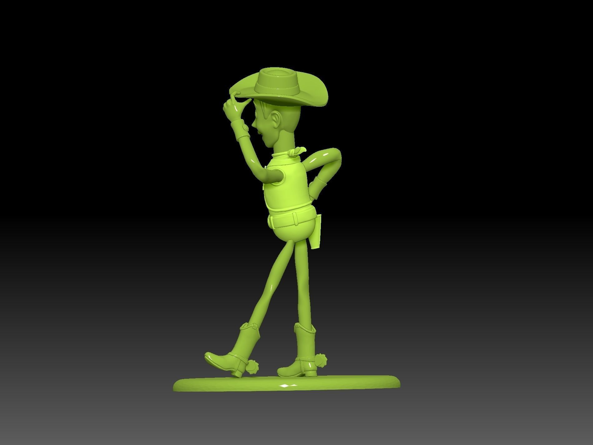 Woody Toy Story model 3d print 3D model 3D printable CGTrader