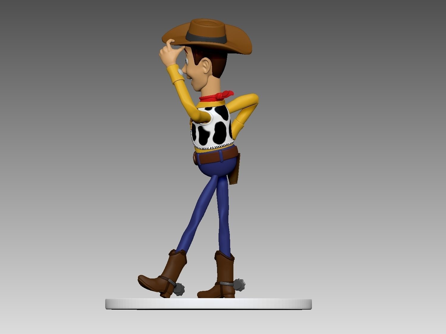 Woody Toy Story model 3d print 3D model 3D printable CGTrader