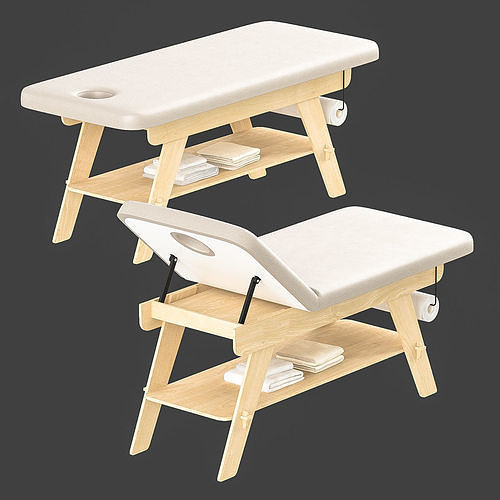 Massage couch 3D model