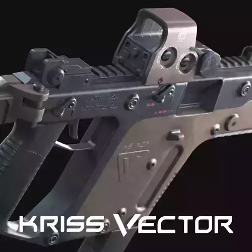 Kriss Vector Game ready model