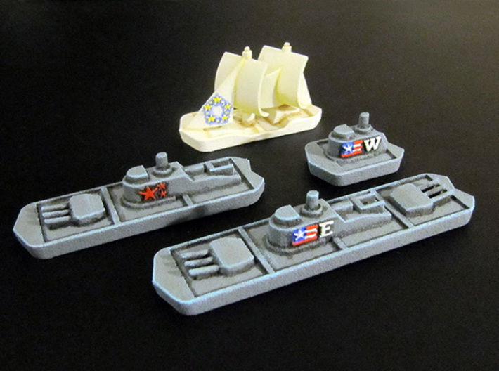 Ships and Crate - Panamax 3D print model_4
