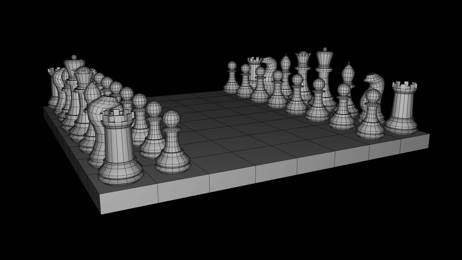 Woods objects pack Low-poly 3D model_5