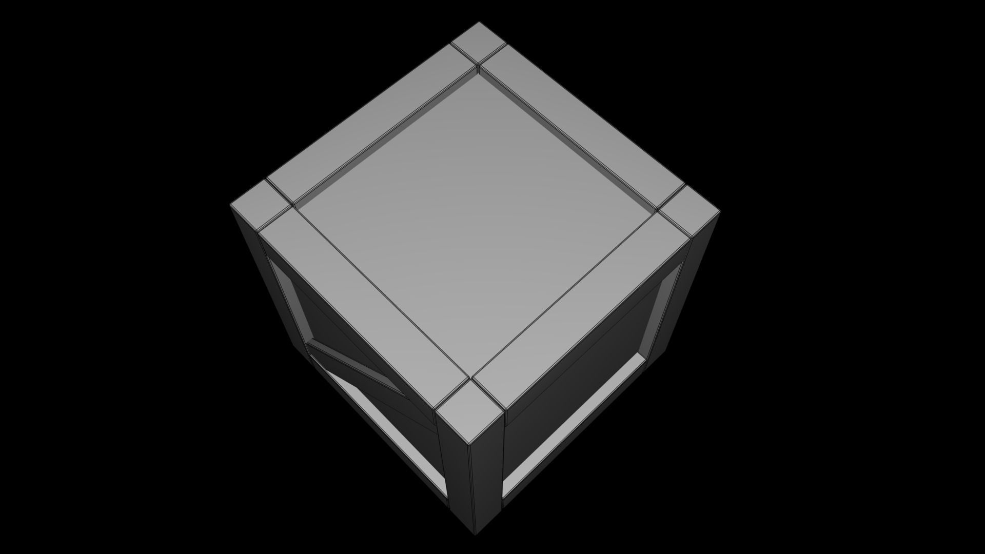 Woods objects pack Low-poly 3D model_45