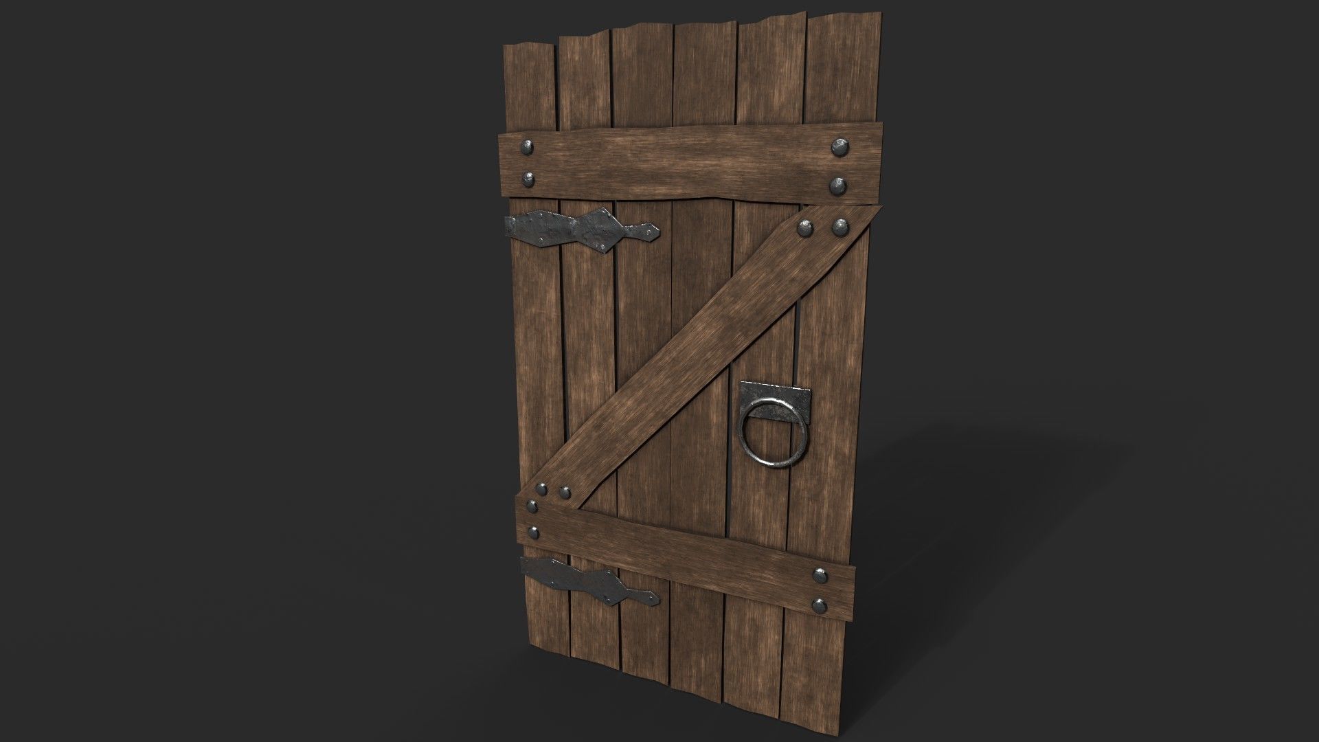 Woods objects pack Low-poly 3D model_10