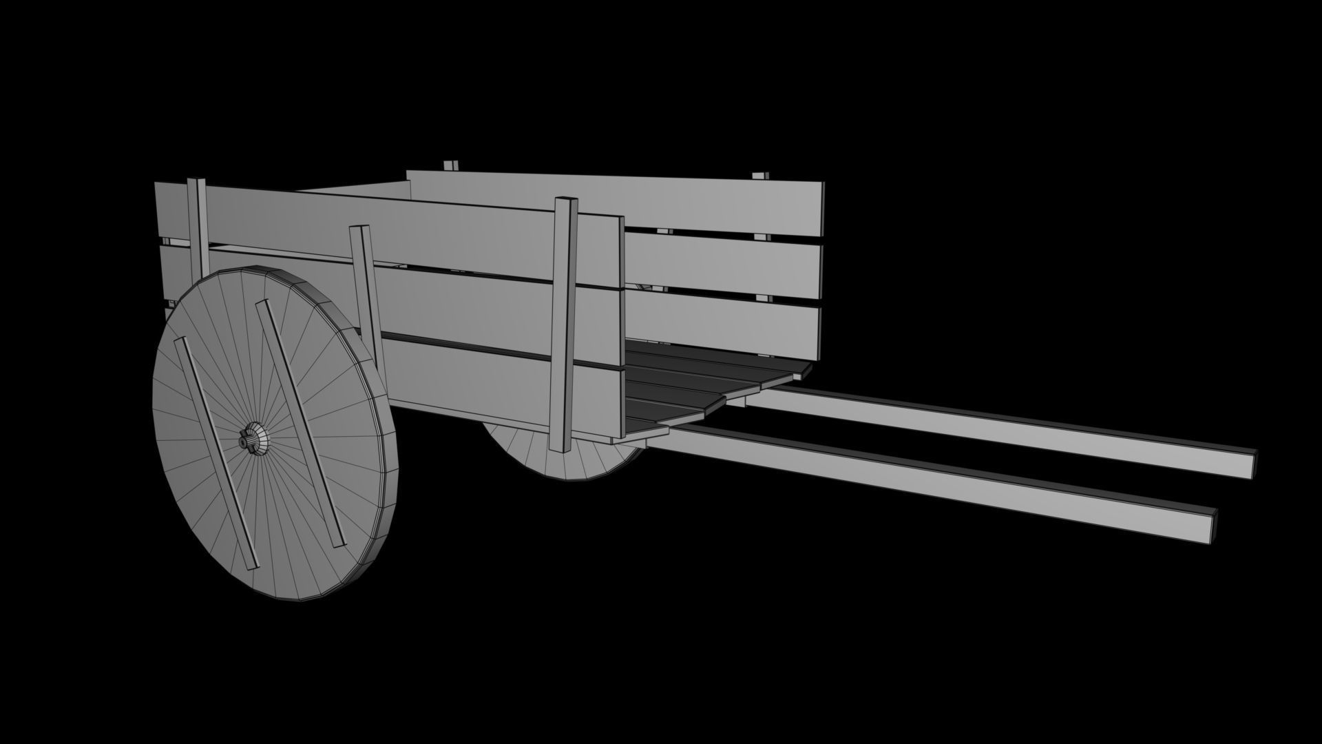 Woods objects pack Low-poly 3D model_51