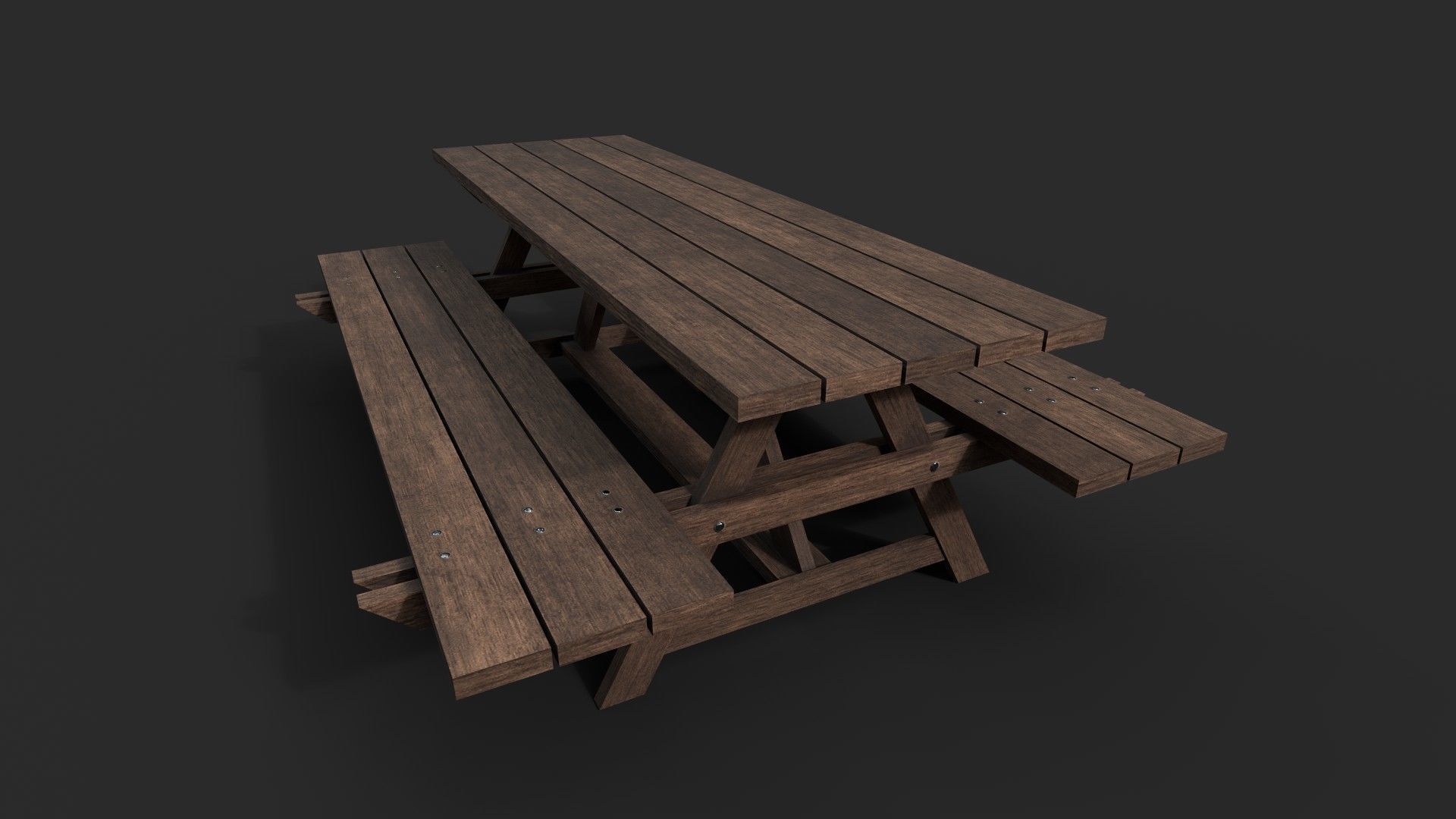 Woods objects pack Low-poly 3D model_23