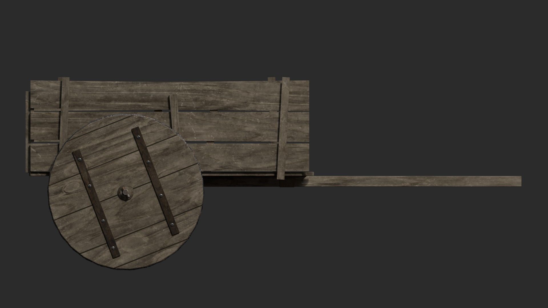 Woods objects pack Low-poly 3D model_50