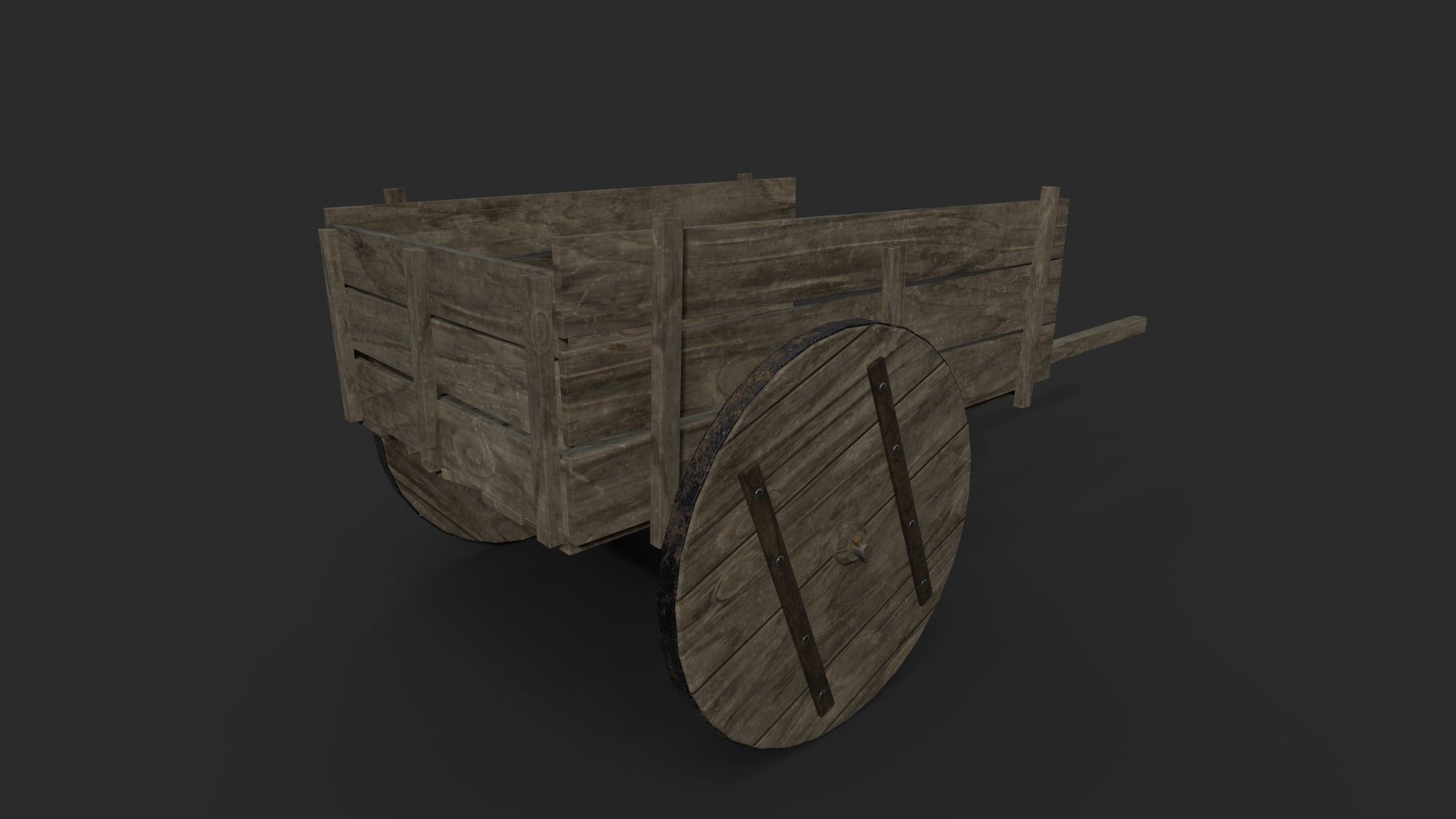 Woods objects pack Low-poly 3D model_48