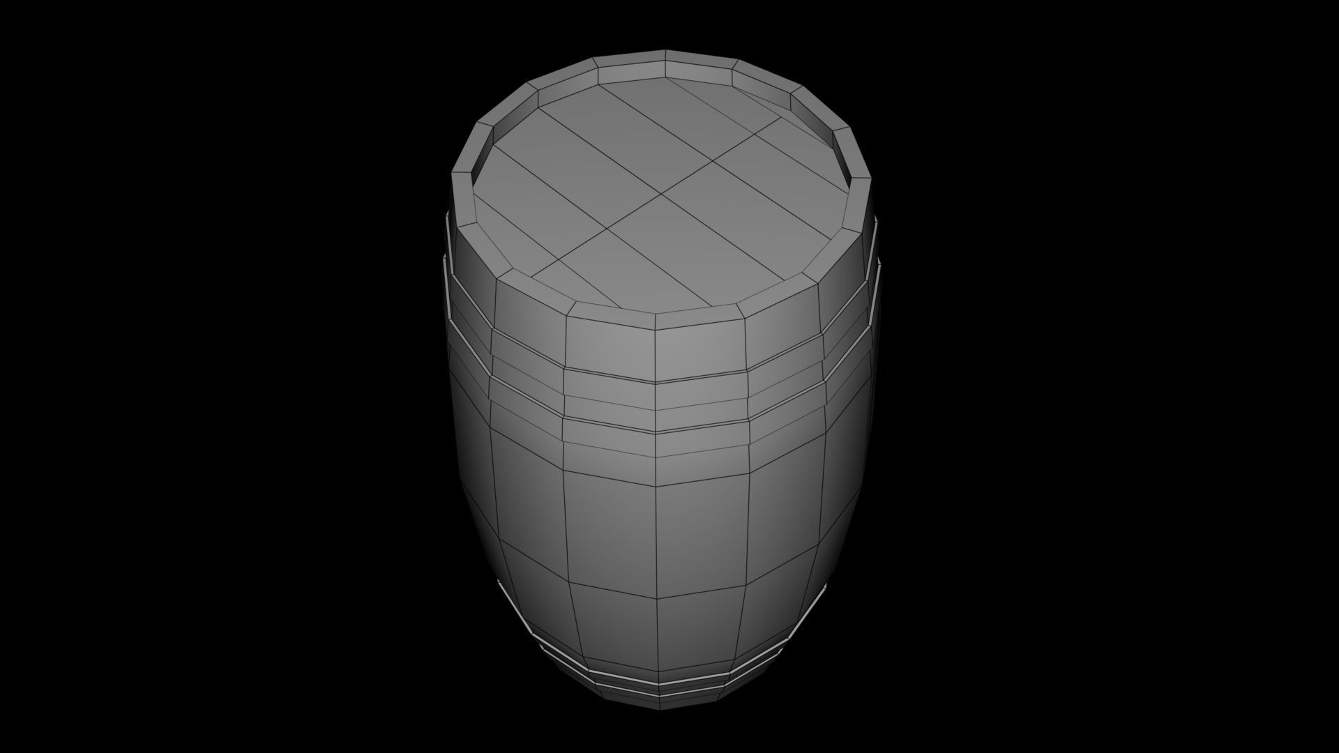 Woods objects pack Low-poly 3D model_34