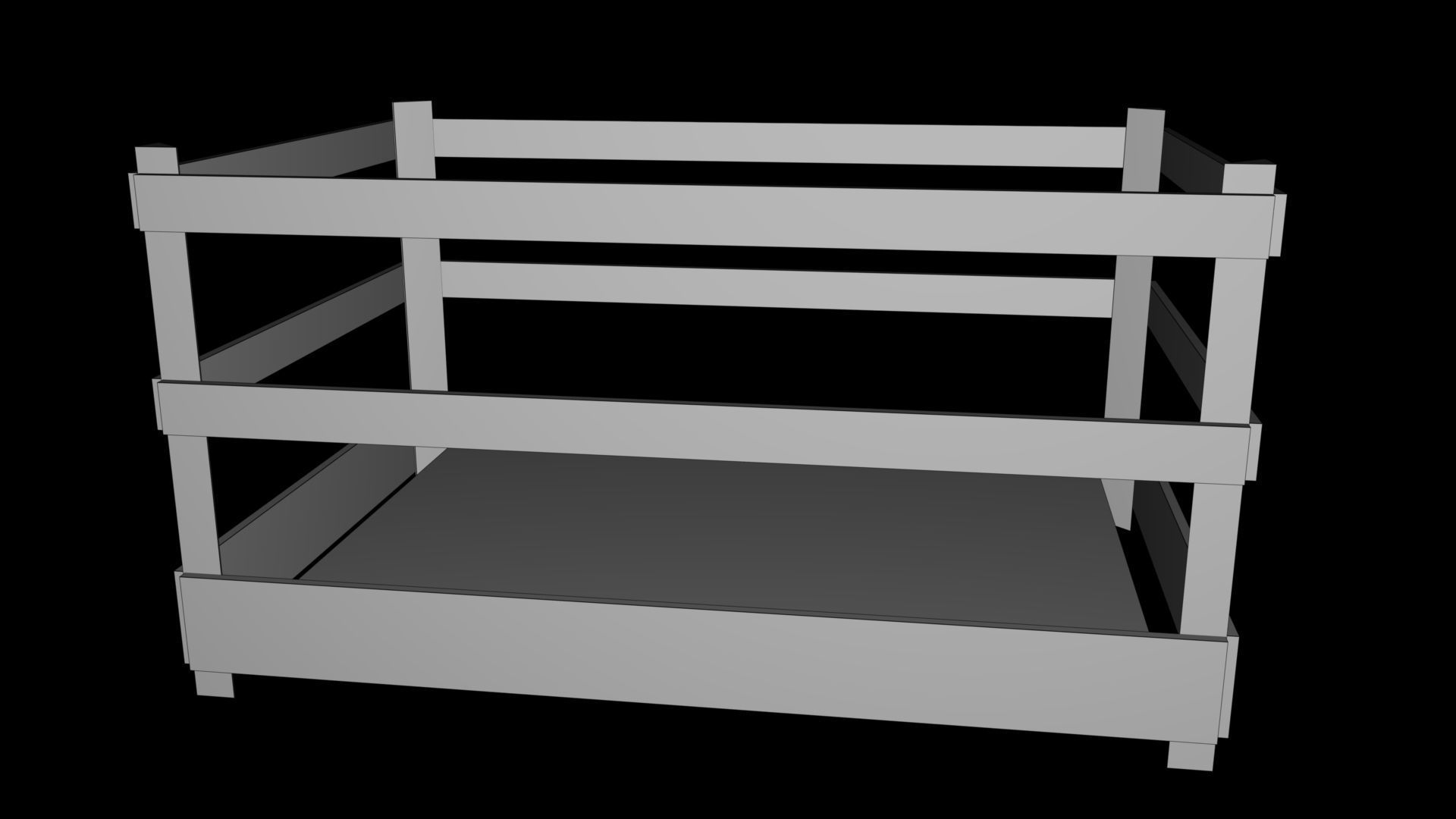 Woods objects pack Low-poly 3D model_38