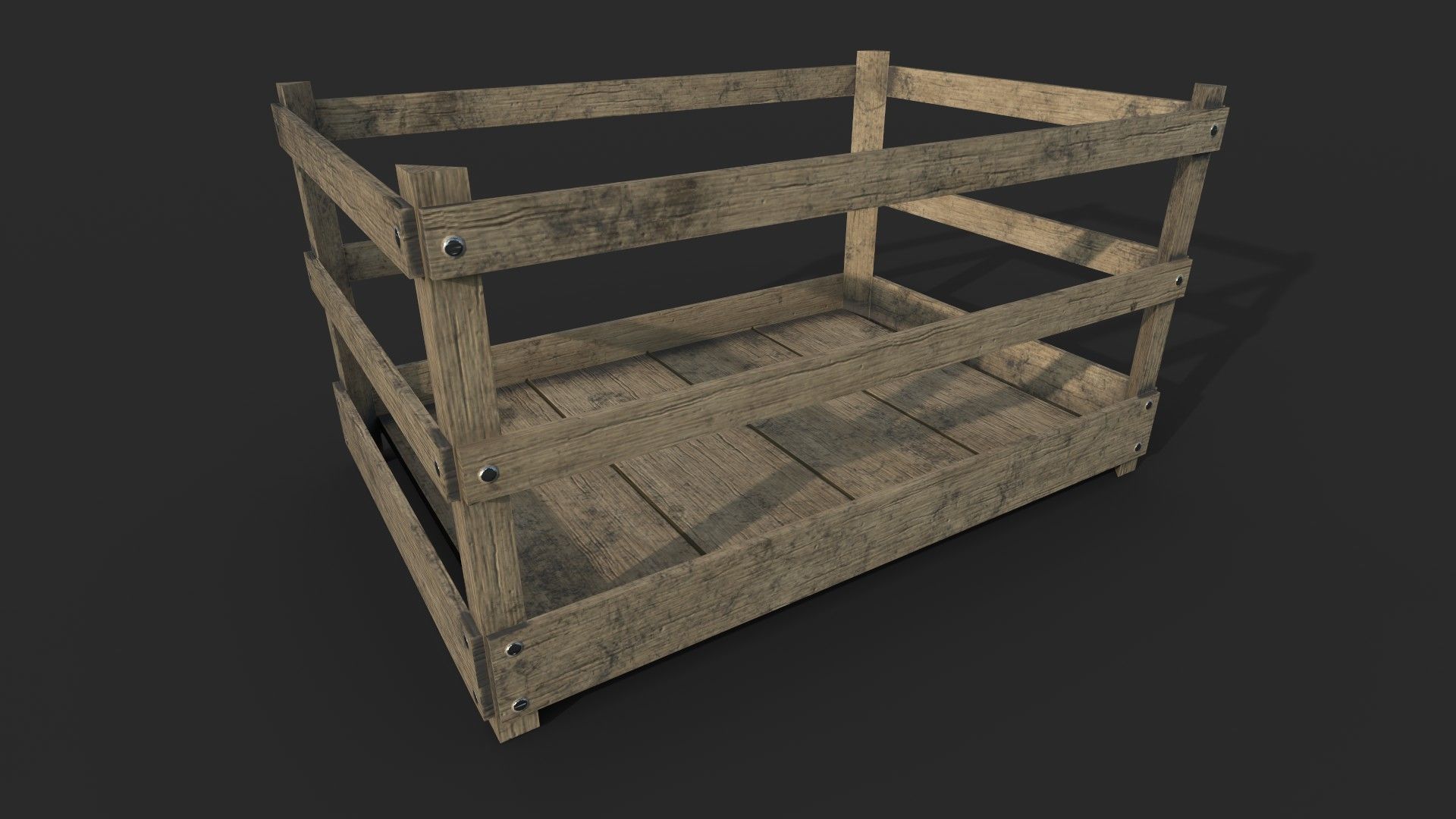 Woods objects pack Low-poly 3D model_35