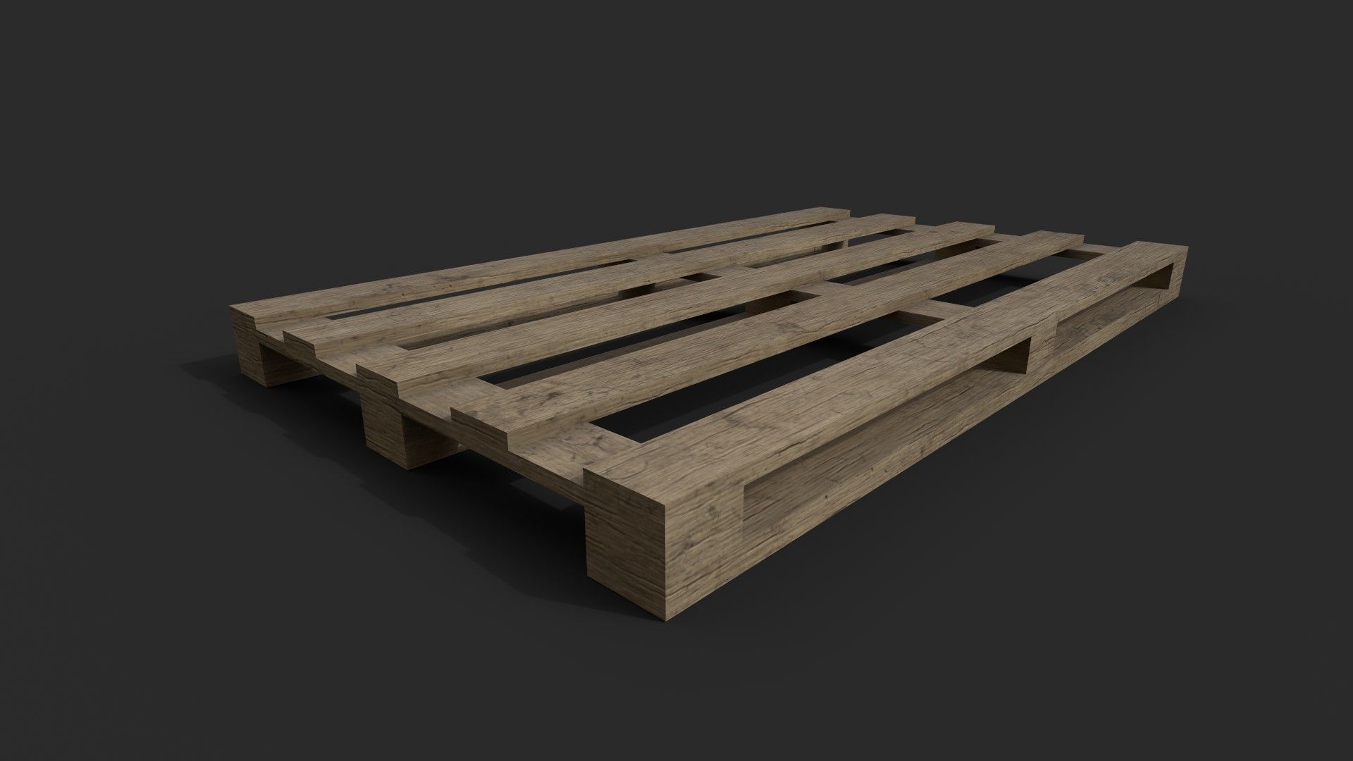Woods objects pack Low-poly 3D model_17