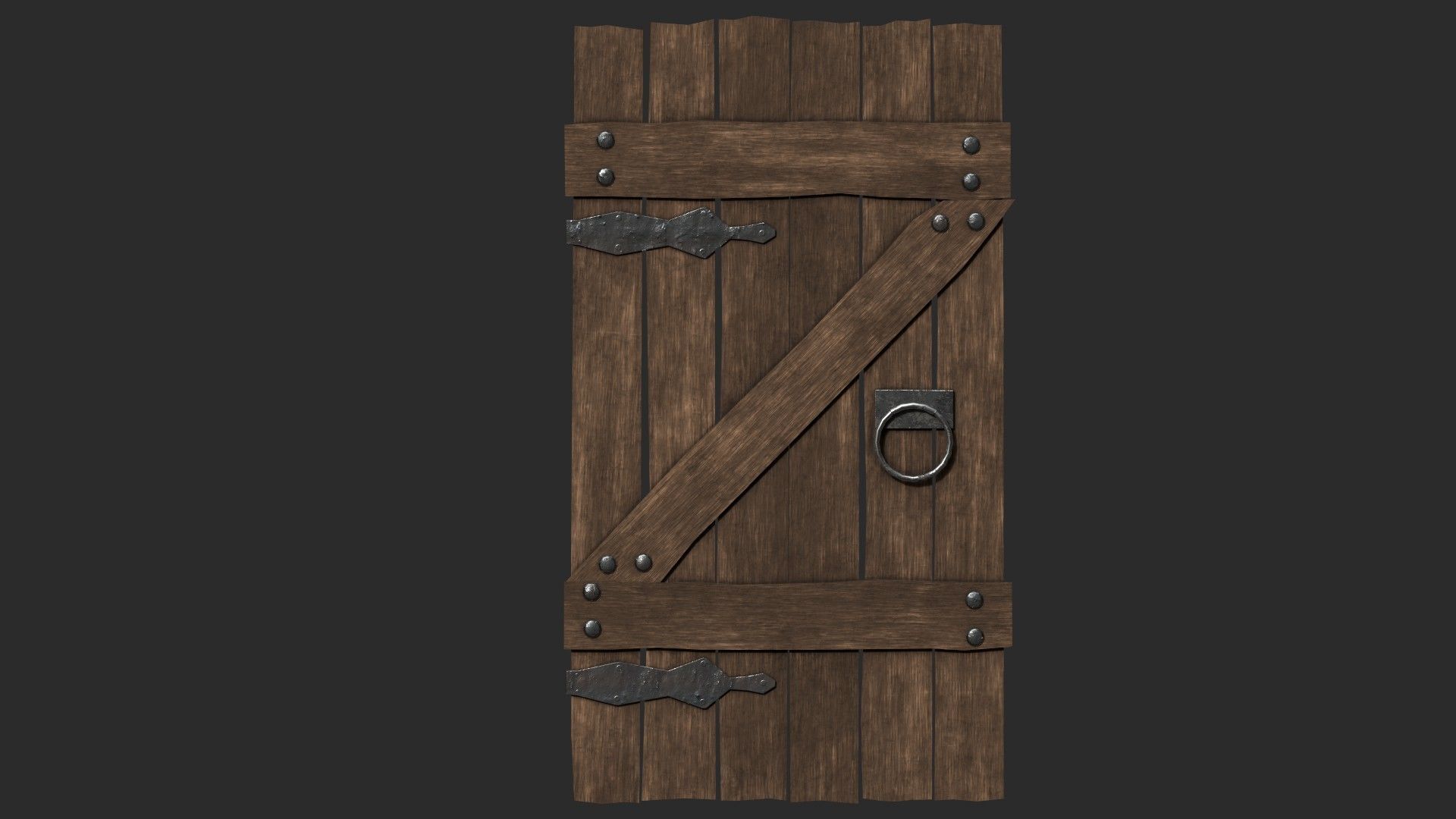 Woods objects pack Low-poly 3D model_12