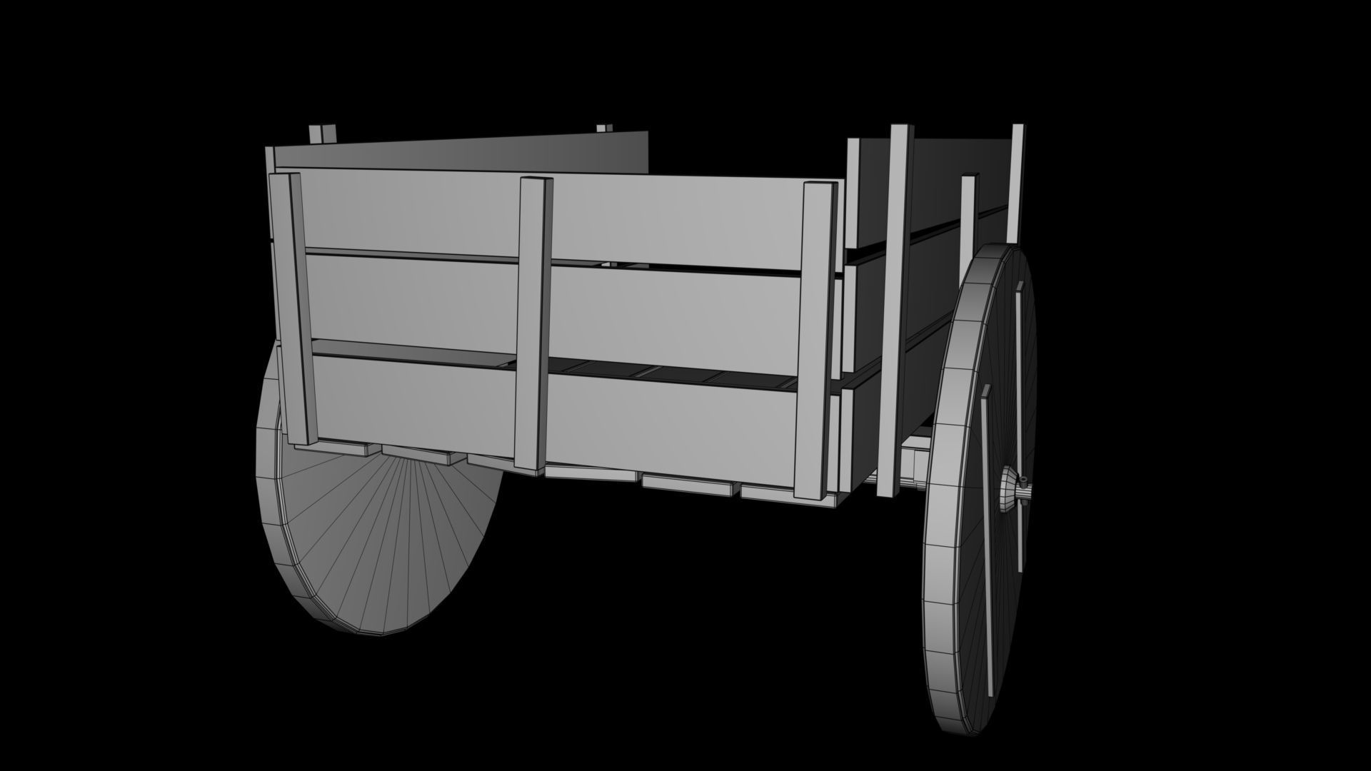 Woods objects pack Low-poly 3D model_52