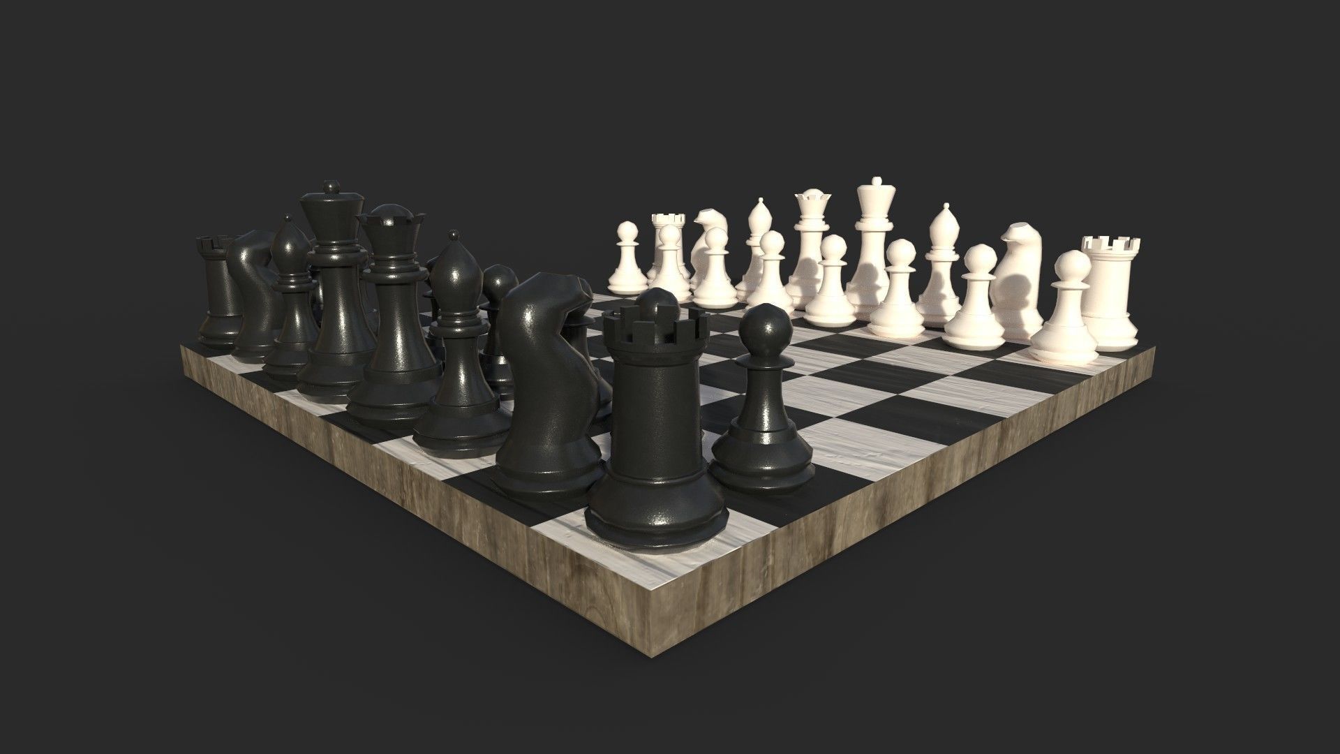 Woods objects pack Low-poly 3D model_3