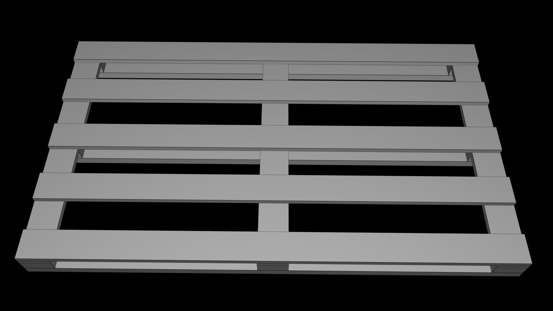 Woods objects pack Low-poly 3D model_21