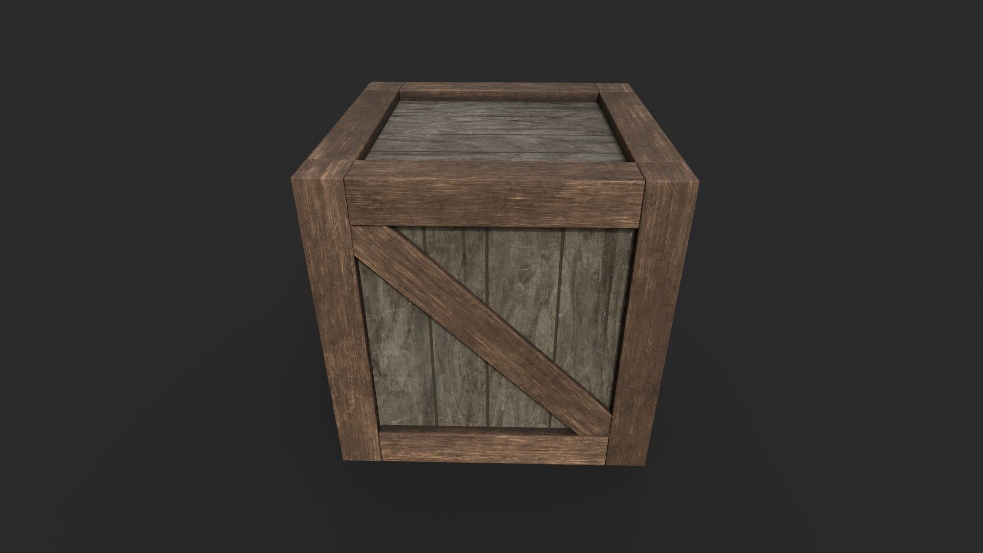 Woods objects pack Low-poly 3D model_42