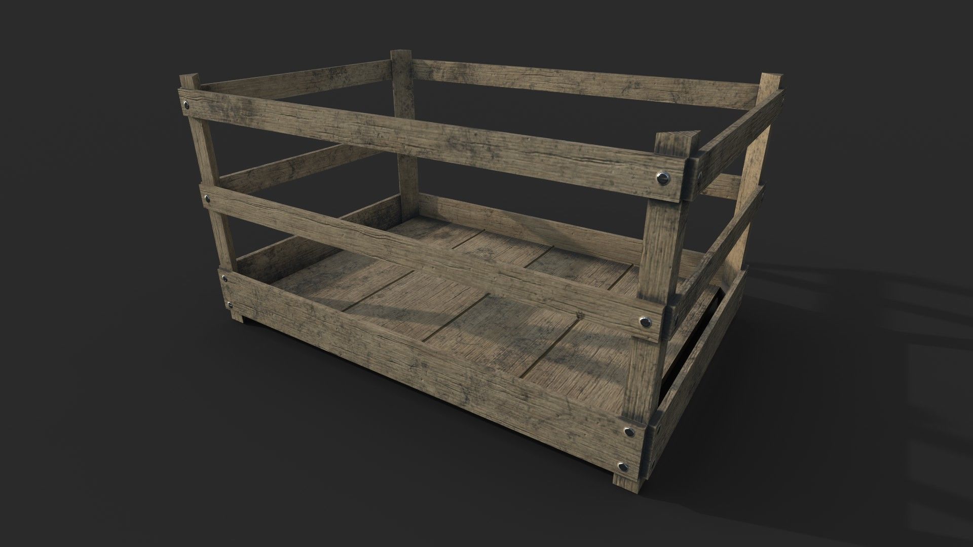 Woods objects pack Low-poly 3D model_36