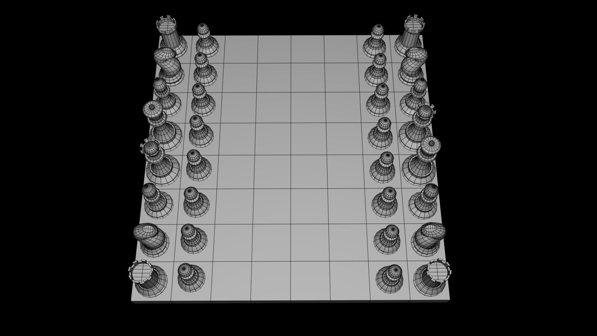 Woods objects pack Low-poly 3D model_6