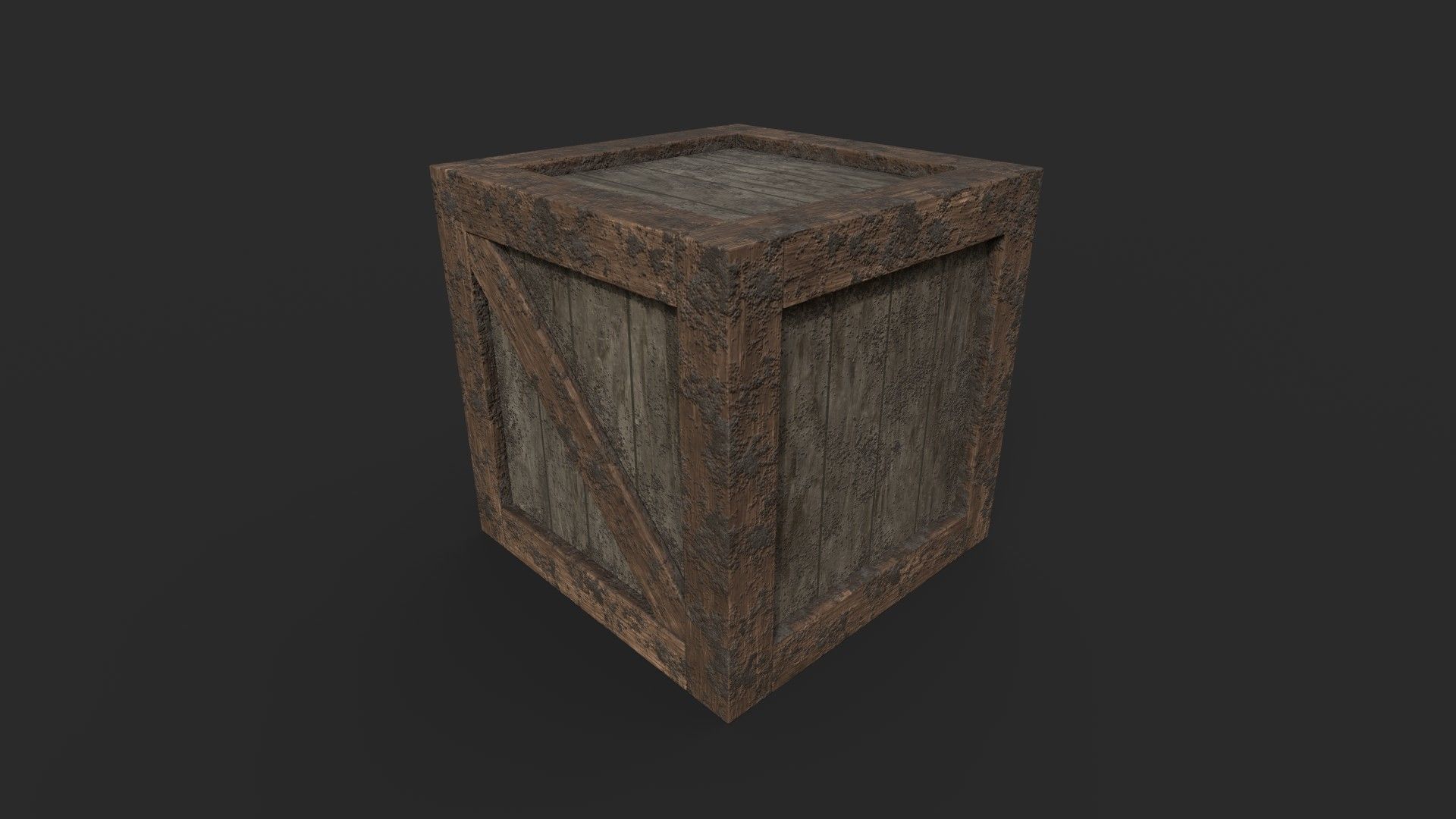 Woods objects pack Low-poly 3D model_7