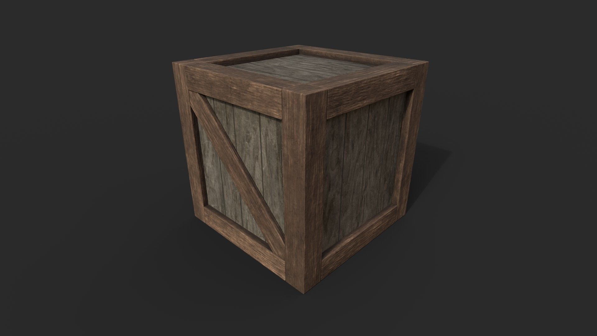 Woods objects pack Low-poly 3D model_41