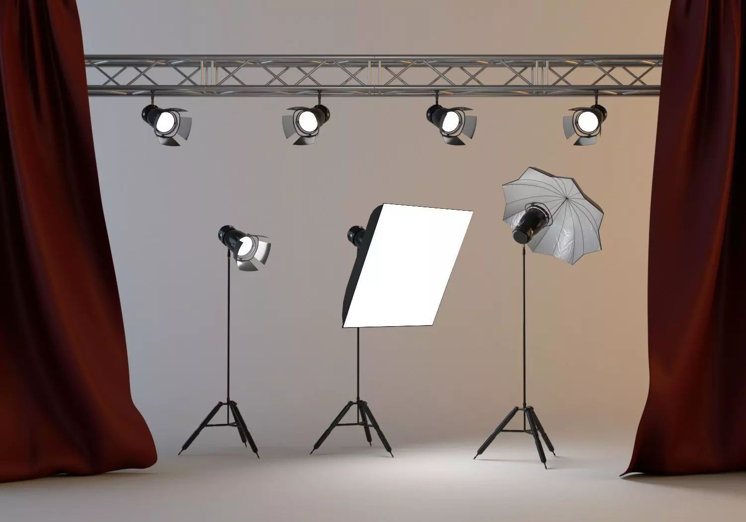 Light Studio 3D model