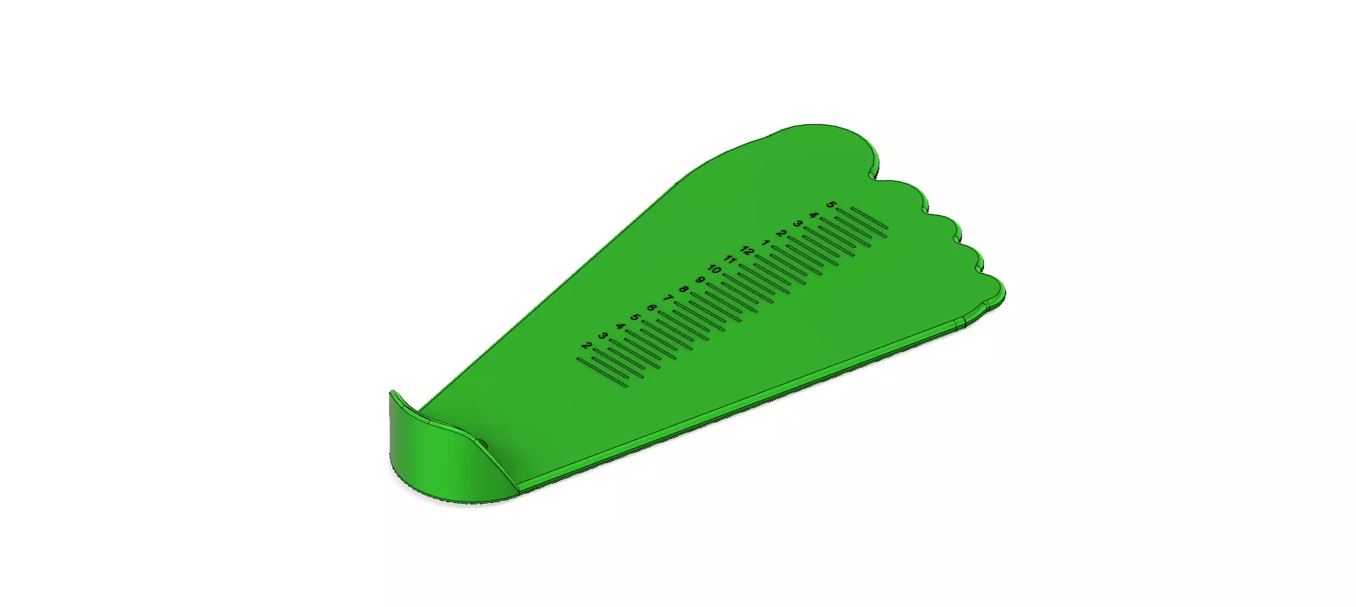 Kids Shoe Sizer 3D print model