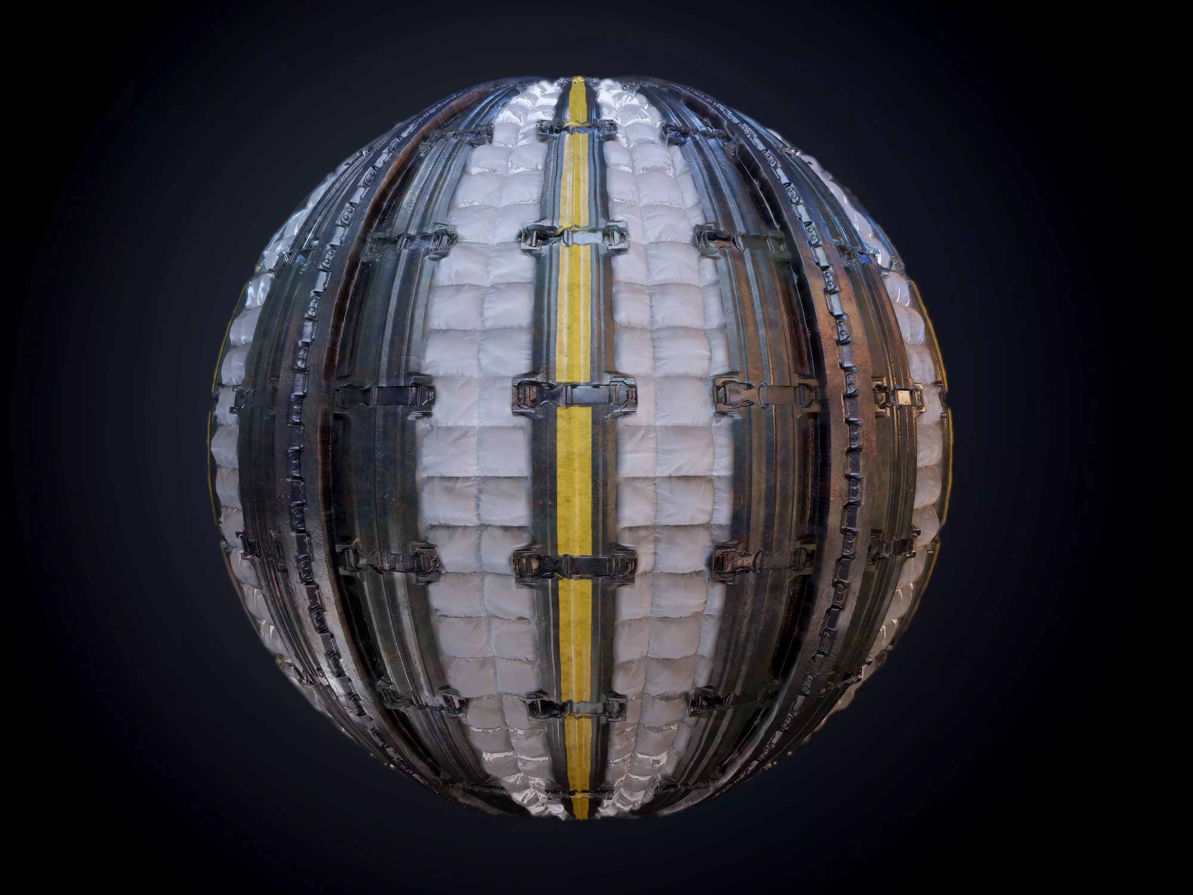 Sci-Fi Military Seamless PBR Texture 43 Texture
