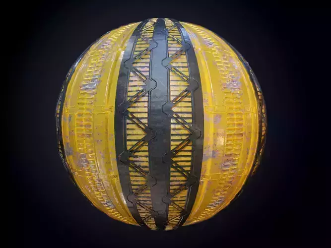 Sci-Fi Military Seamless PBR Texture 47