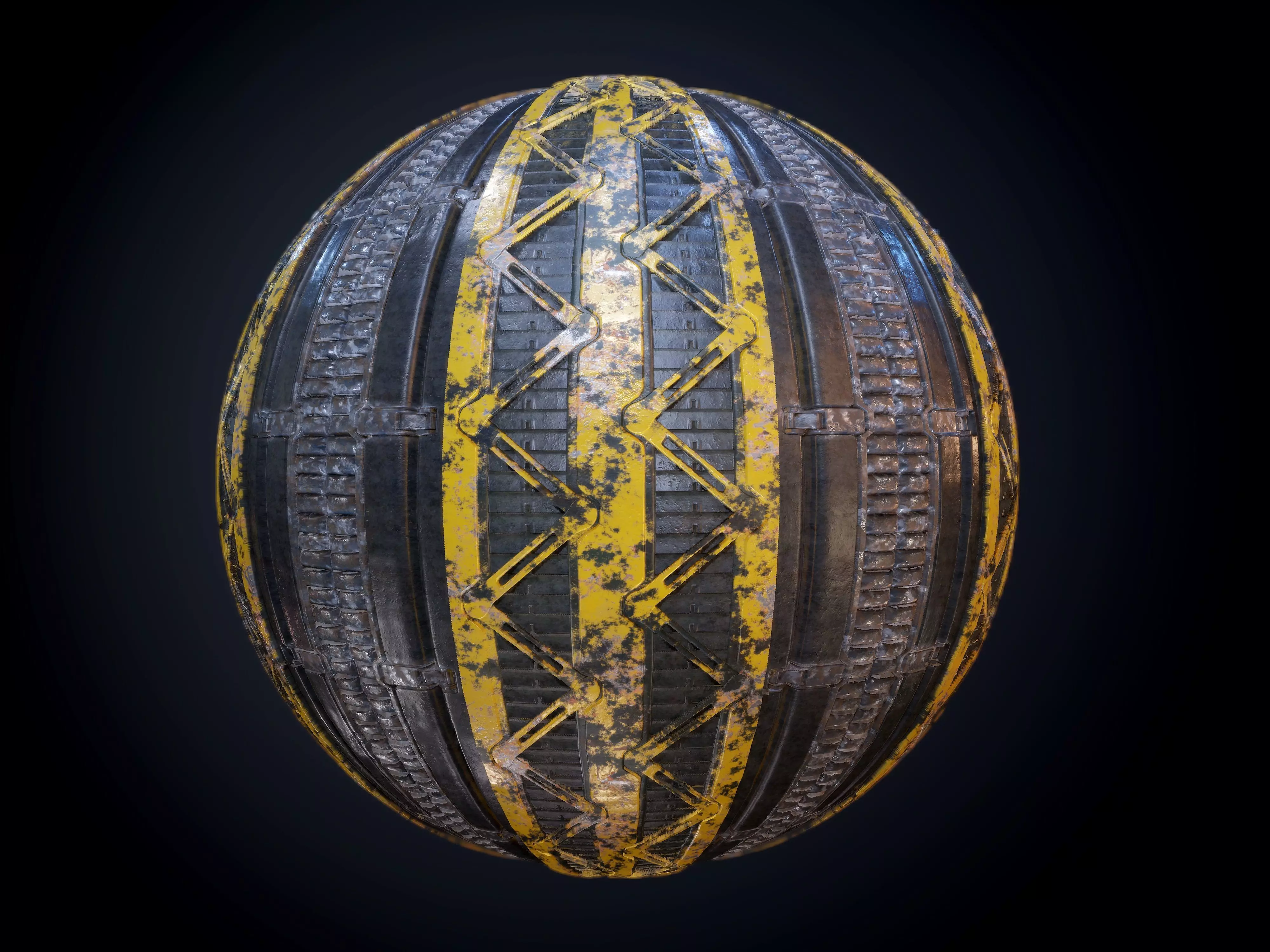 Sci-Fi Military Seamless PBR Texture 48 Texture_0
