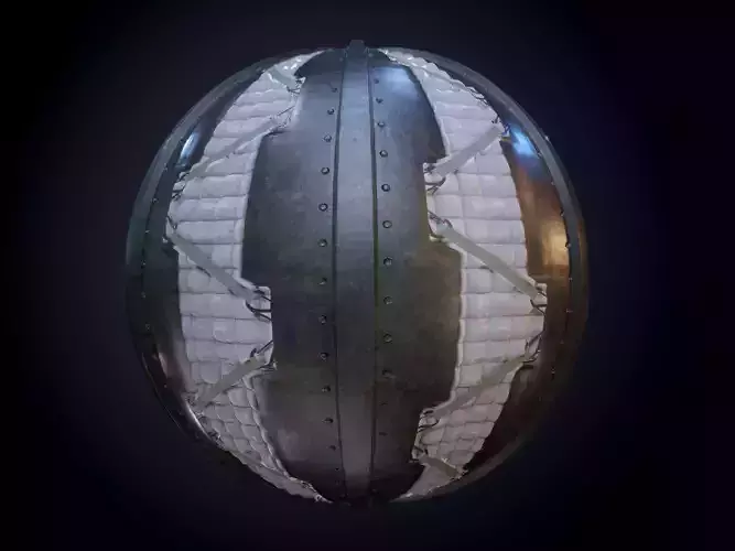 Sci-Fi Military Seamless PBR Texture 51