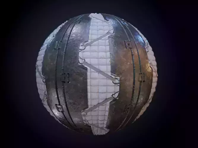 Sci-Fi Military Seamless PBR Texture 55