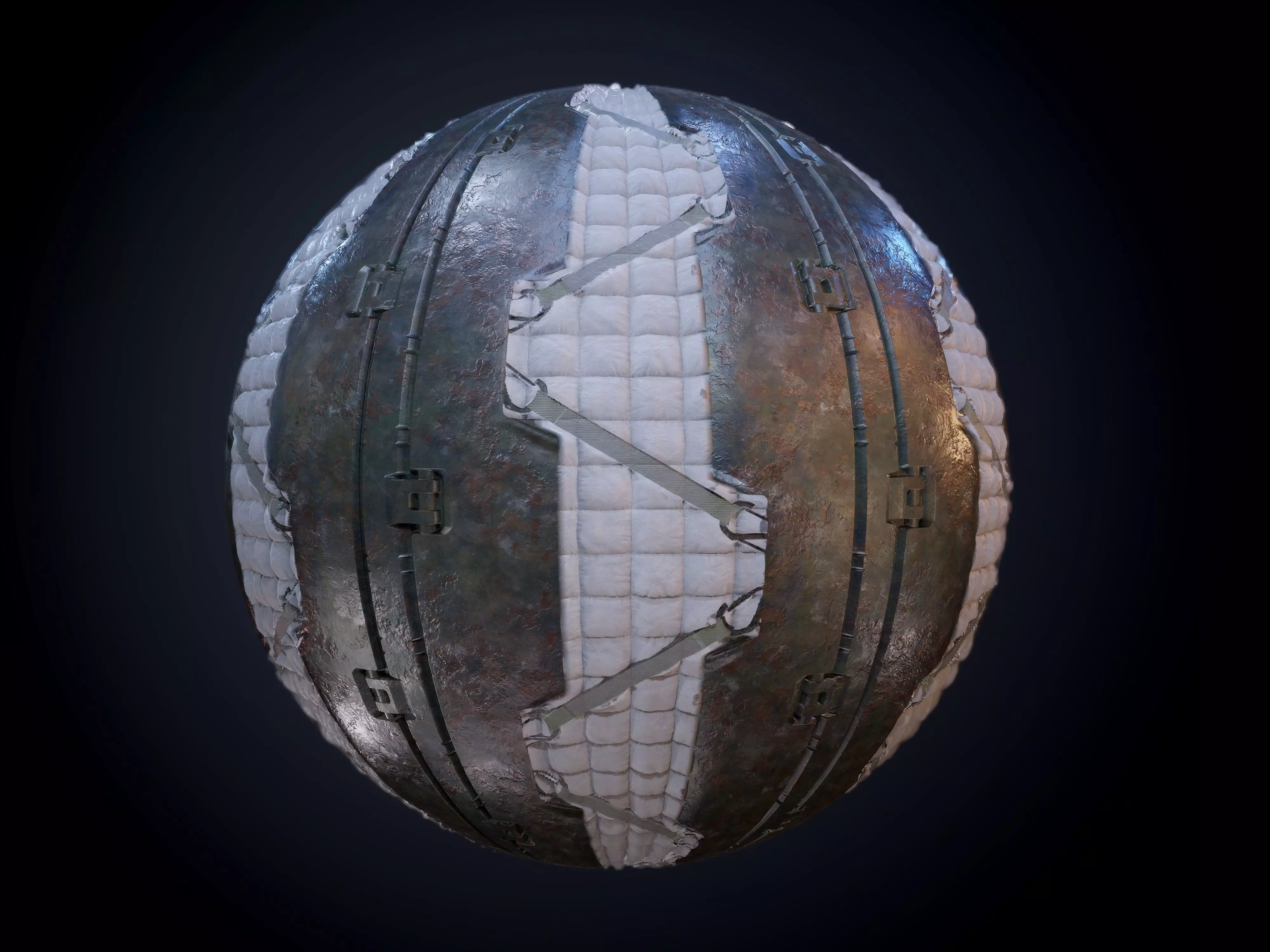 Sci-Fi Military Seamless PBR Texture 55 Texture