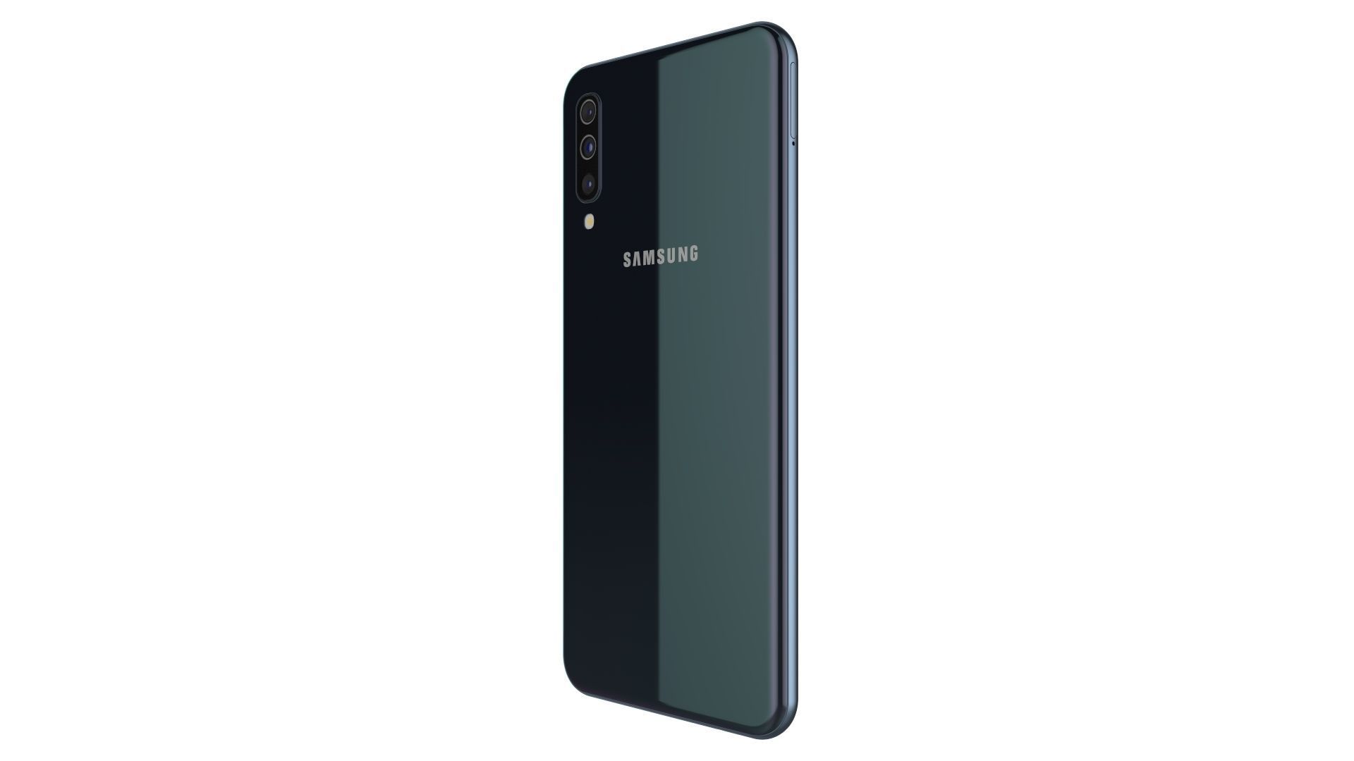 Samsung Galaxy A50 Black 3D model_4