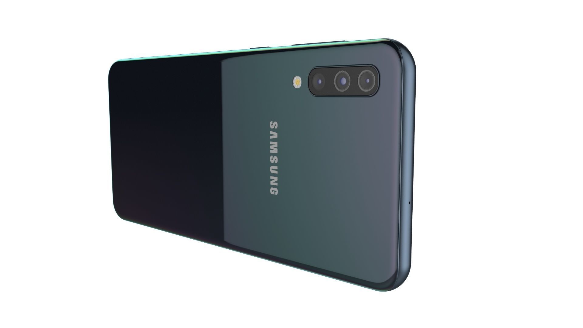 Samsung Galaxy A50 Black 3D model_16