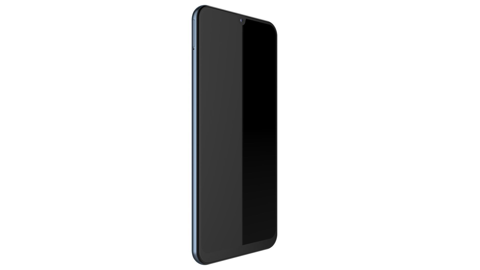 Samsung Galaxy A50 Black 3D model_2