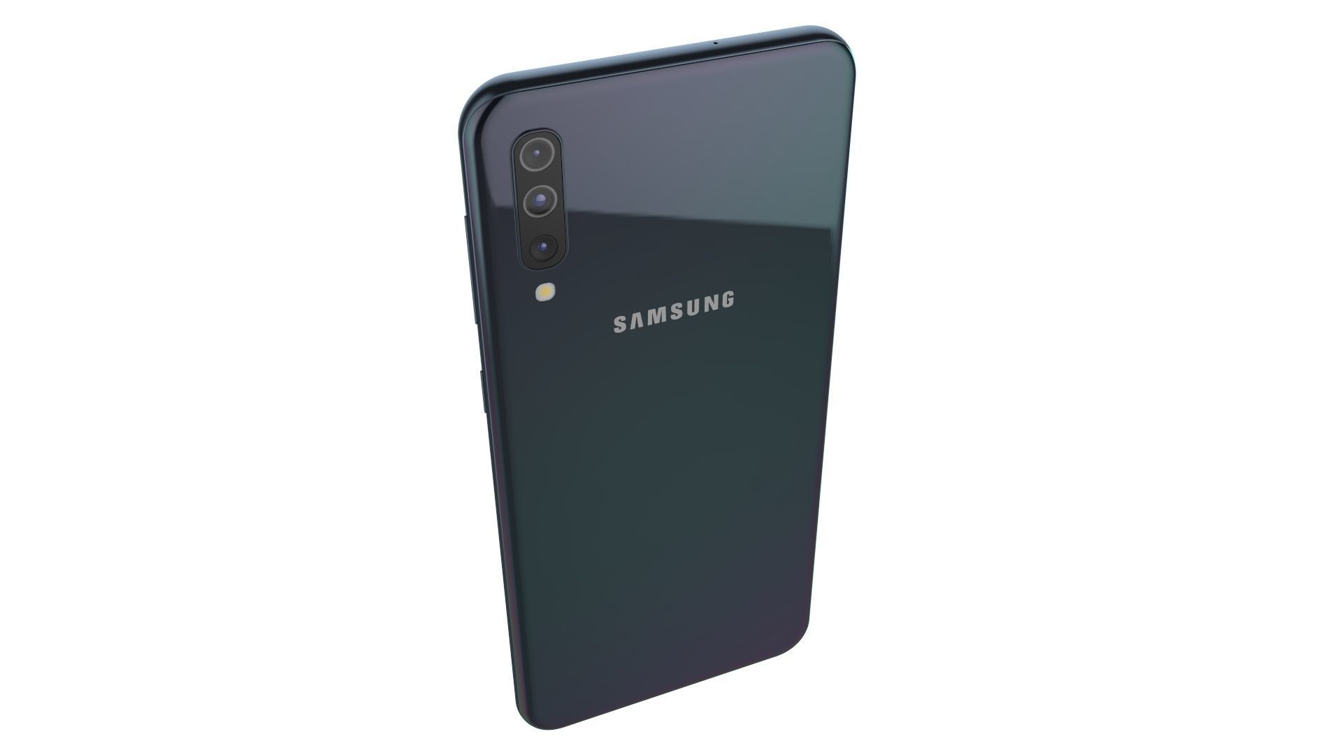Samsung Galaxy A50 Black 3D model_14