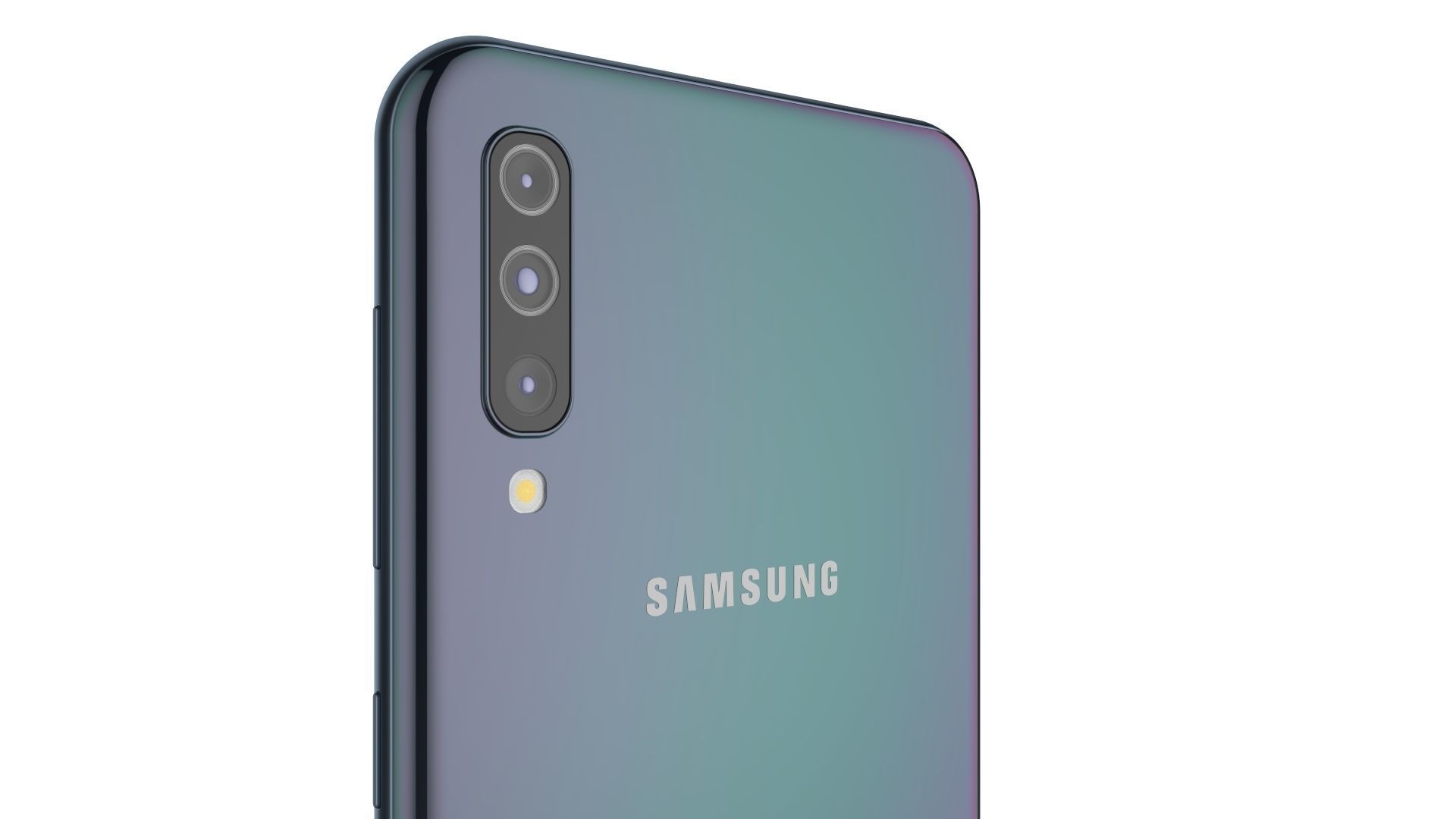 Samsung Galaxy A50 Black 3D model_12