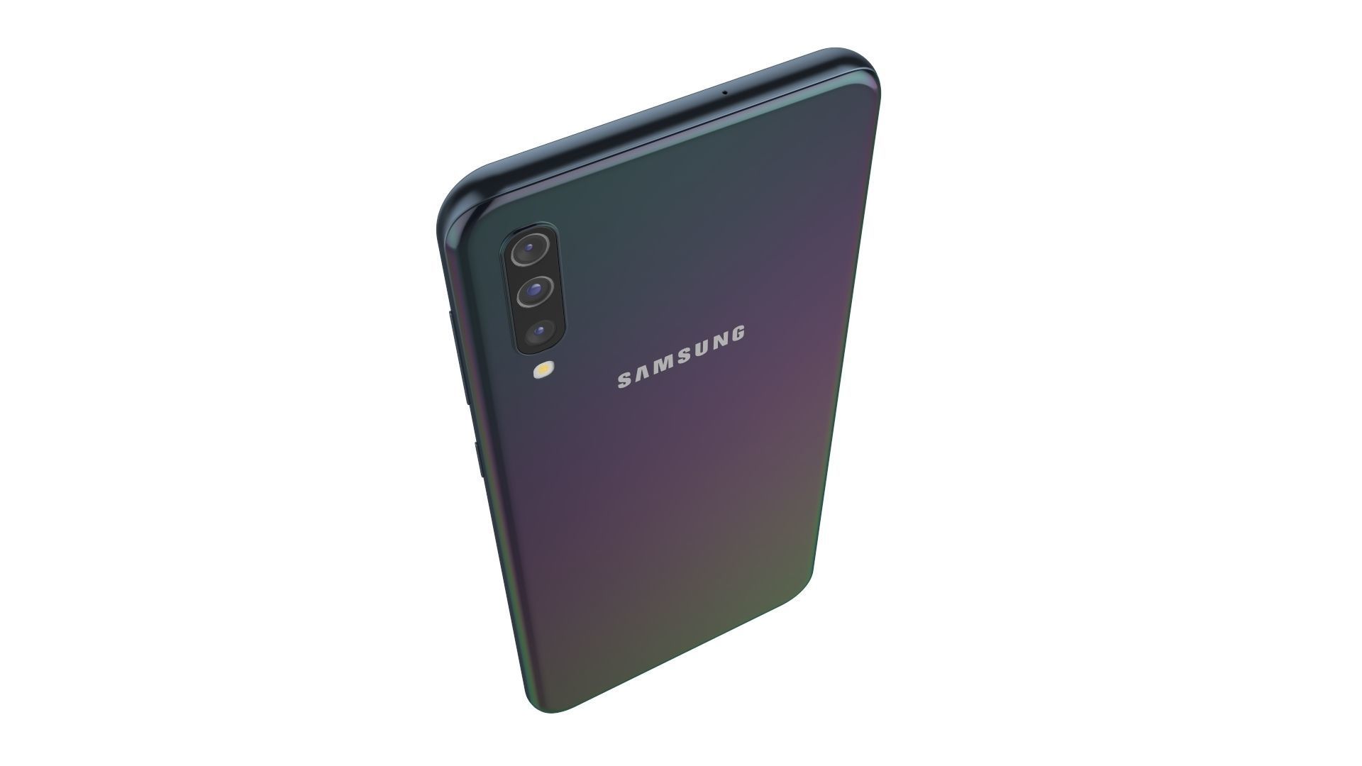 Samsung Galaxy A50 Black 3D model_13