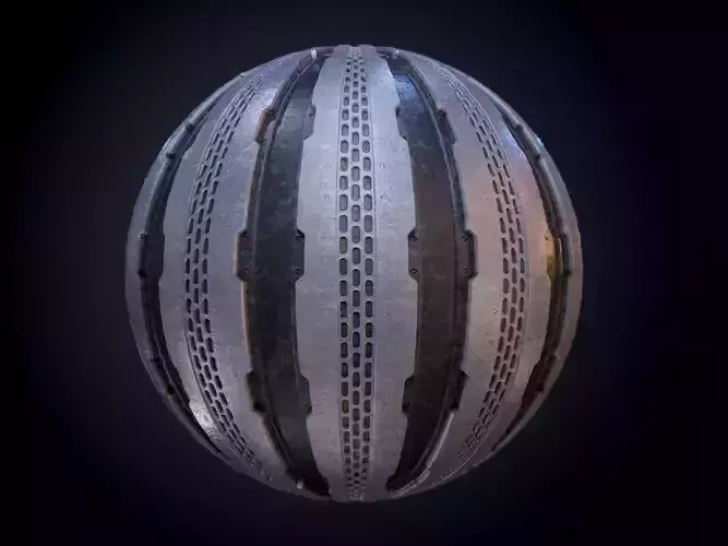 Sci-Fi Military Seamless PBR Texture 59