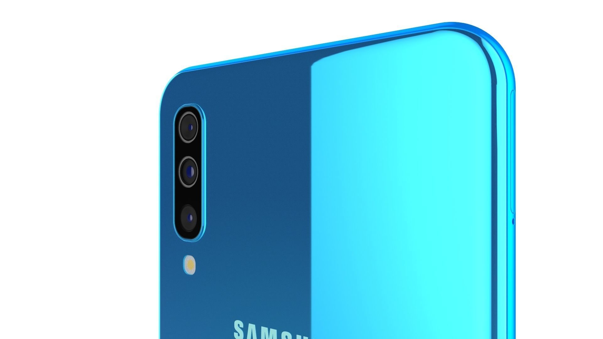 Samsung Galaxy A50 Blue 3D model_11