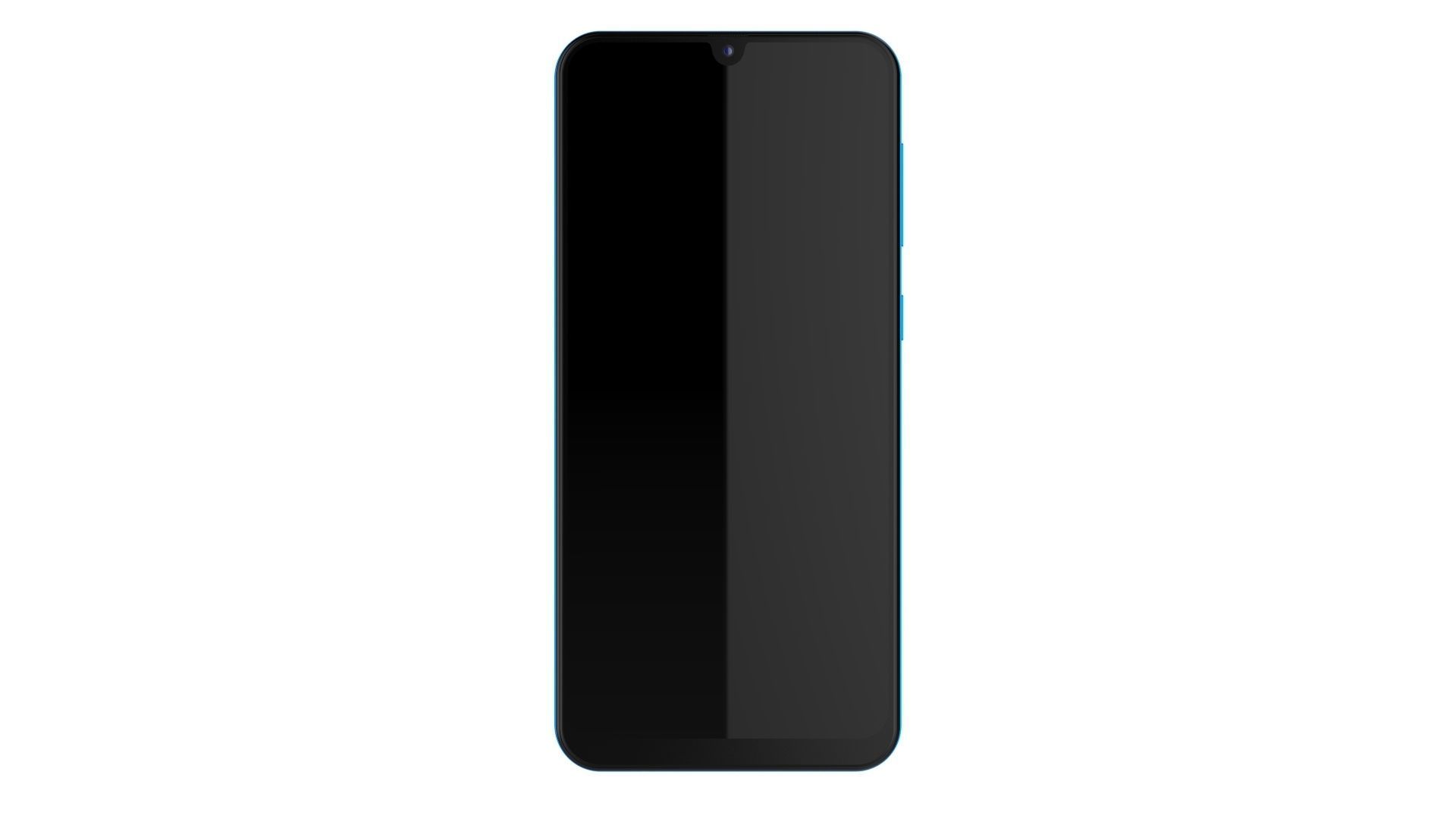 Samsung Galaxy A50 Blue 3D model_1