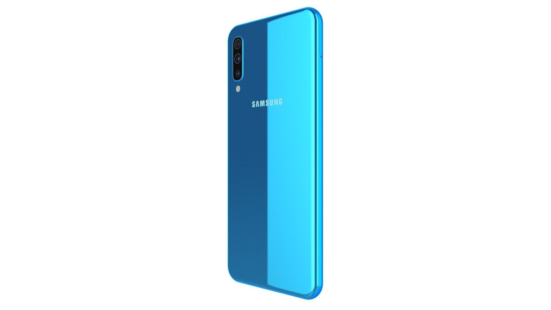 Samsung Galaxy A50 Blue 3D model_4