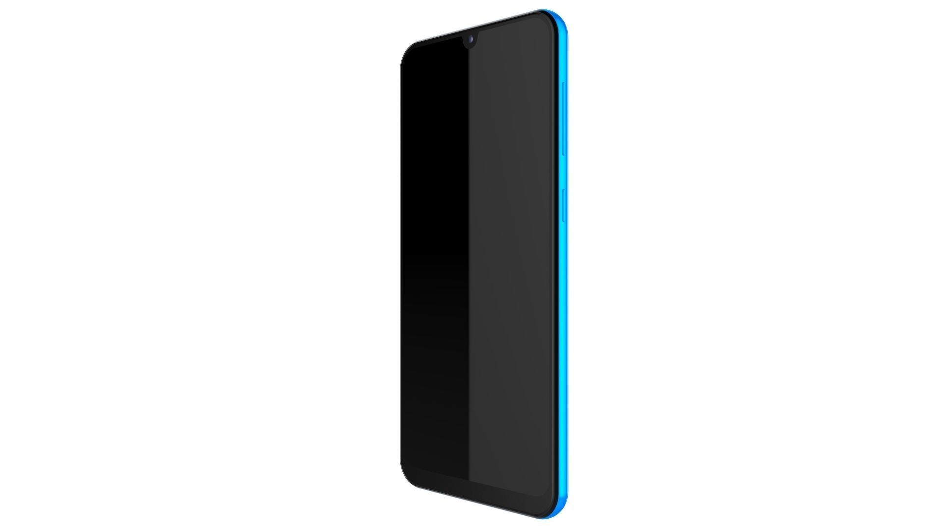 Samsung Galaxy A50 Blue 3D model_8